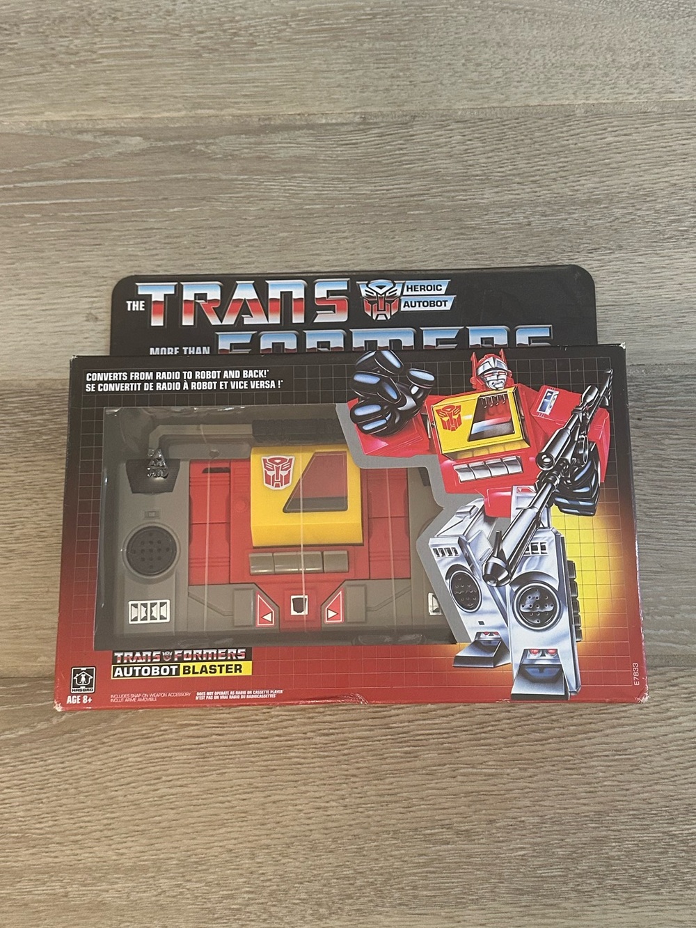 Hasbro The Transformers “Autobot Blaster” Action Figure